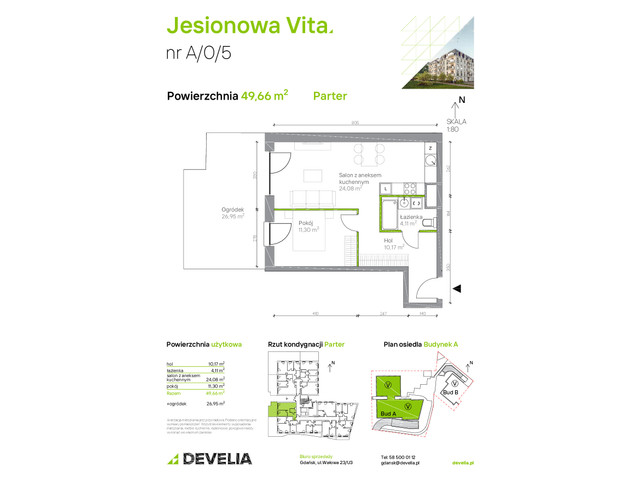 Mieszkanie w inwestycji Jesionowa Vita, symbol A.0.5 » nportal.pl