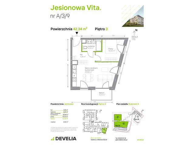 Mieszkanie w inwestycji Jesionowa Vita, symbol A.3.9 » nportal.pl