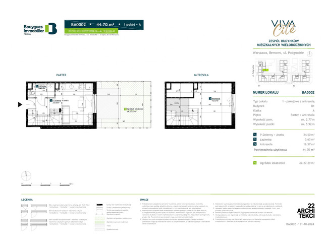 Mieszkanie w inwestycji Viva Cite, symbol BA0002 » nportal.pl