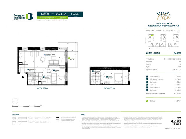 Mieszkanie w inwestycji Viva Cite, symbol BA0202 » nportal.pl