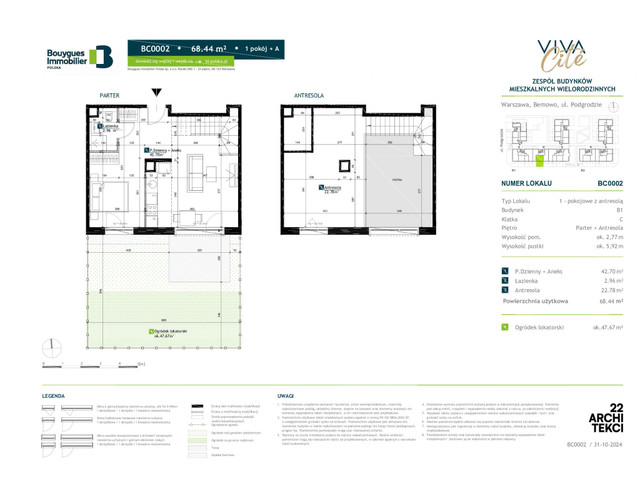 Mieszkanie w inwestycji Viva Cite, symbol BC0002 » nportal.pl