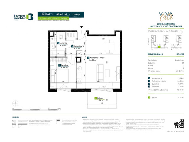 Mieszkanie w inwestycji Viva Cite, symbol BC0202 » nportal.pl