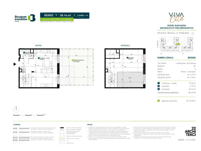 Mieszkanie w inwestycji Viva Cite, symbol BE0002 » nportal.pl