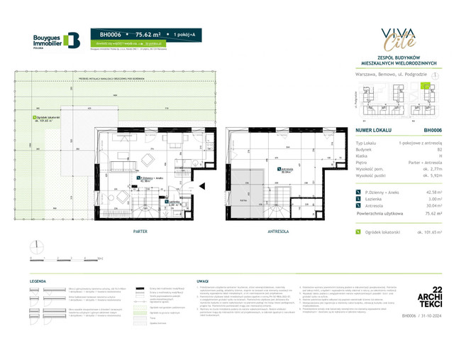 Mieszkanie w inwestycji Viva Cite, symbol BH0006 » nportal.pl