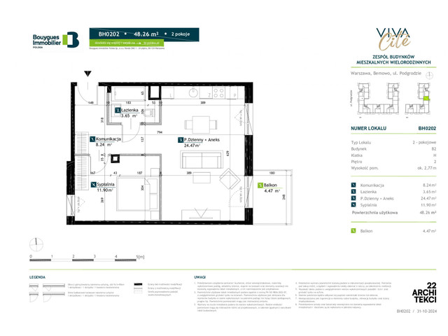 Mieszkanie w inwestycji Viva Cite, symbol BH0202 » nportal.pl