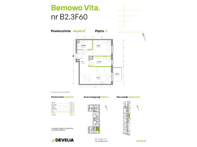 Mieszkanie w inwestycji Bemowo Vita, symbol B2/3/F60 » nportal.pl