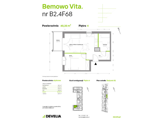 Mieszkanie w inwestycji Bemowo Vita, symbol B2/4/F68 » nportal.pl