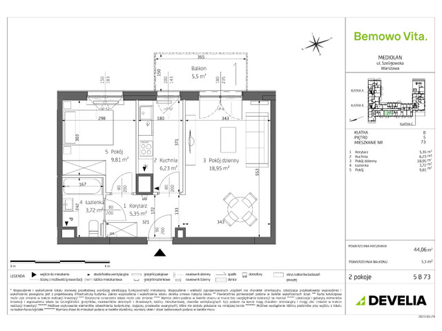 Mieszkanie w inwestycji Bemowo Vita, symbol B4/5/B73 » nportal.pl