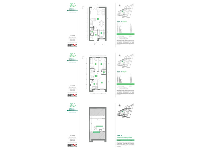 Dom w inwestycji Zielone Komorowice, symbol D-26 » nportal.pl