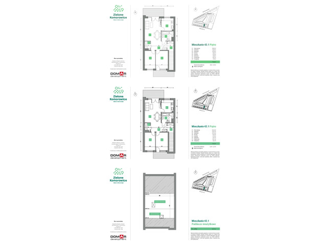 Mieszkanie w inwestycji Zielone Komorowice, symbol M-43.1 » nportal.pl