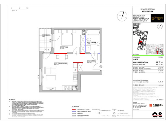 Mieszkanie w inwestycji Ursus Centralny, symbol 7_A010_U7 » nportal.pl