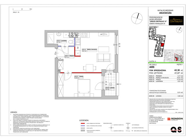 Mieszkanie w inwestycji Ursus Centralny, symbol 7_A055_U7 » nportal.pl