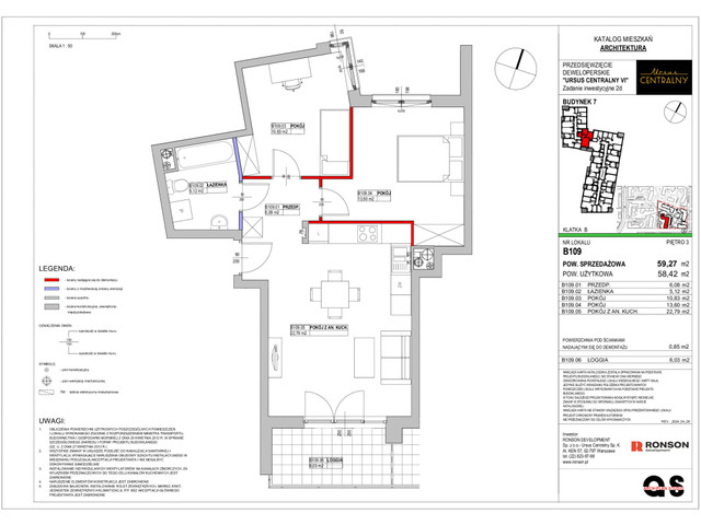 Mieszkanie w inwestycji Ursus Centralny, symbol 7_B109_U7 » nportal.pl