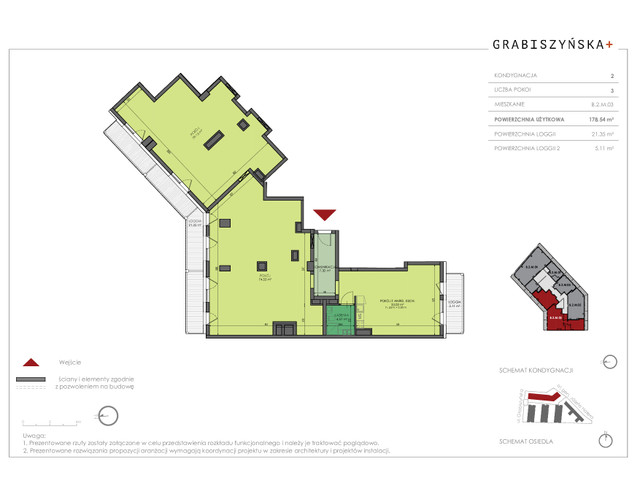 Mieszkanie w inwestycji Grabiszyńska +, symbol B.2.M.03 » nportal.pl