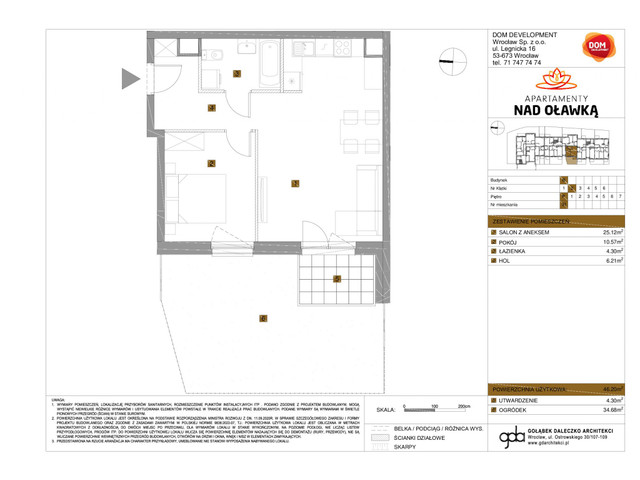 Mieszkanie w inwestycji Apartamenty nad Oławką, symbol f-209588 » nportal.pl