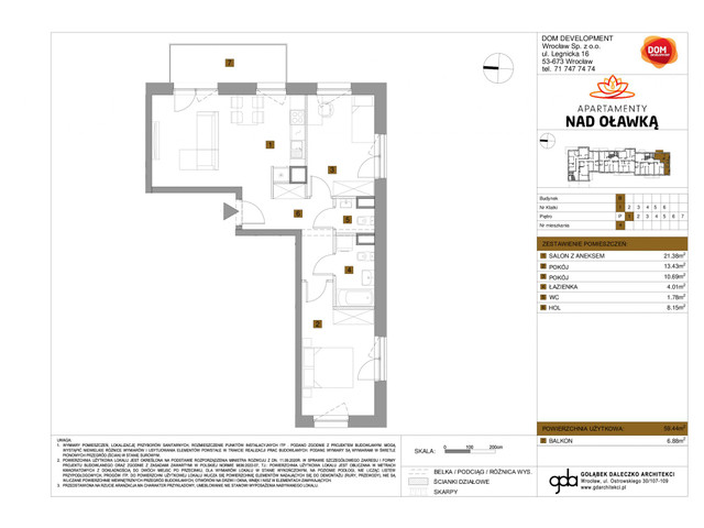 Mieszkanie w inwestycji Apartamenty nad Oławką, symbol f-209592 » nportal.pl