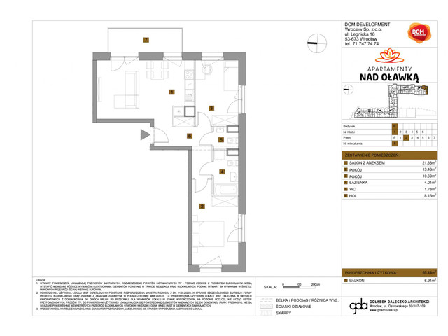 Mieszkanie w inwestycji Apartamenty nad Oławką, symbol f-209603 » nportal.pl