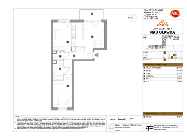 Mieszkanie w inwestycji Apartamenty nad Oławką, symbol f-209652 » nportal.pl