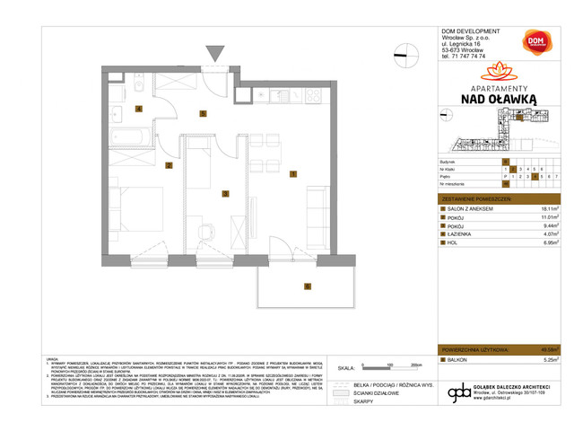 Mieszkanie w inwestycji Apartamenty nad Oławką, symbol f-209664 » nportal.pl