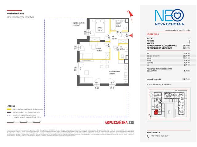 Mieszkanie w inwestycji NEO NOVA OCHOTA, symbol 6M.4 » nportal.pl