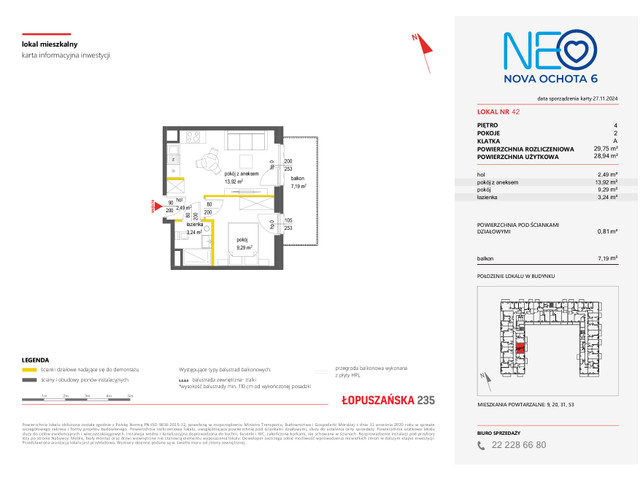 Mieszkanie w inwestycji NEO NOVA OCHOTA, symbol 6M.42 » nportal.pl