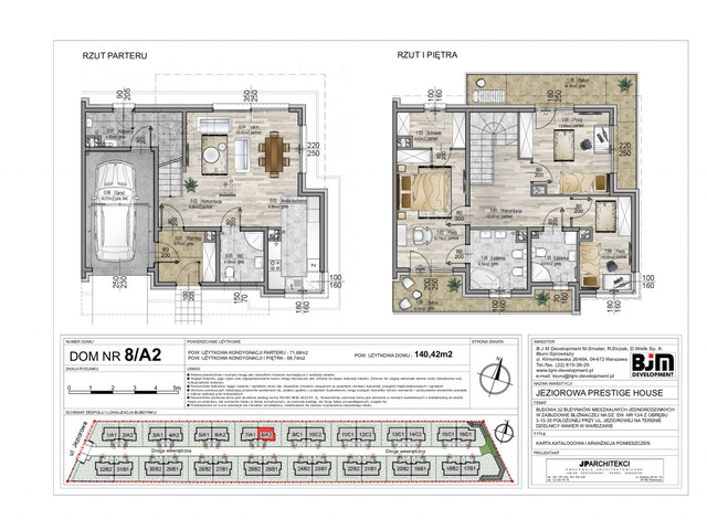 Dom w inwestycji Jeziorowa Prestige House, budynek Promocja!, symbol 8/A2 » nportal.pl