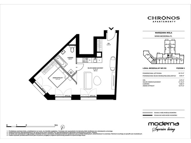 Mieszkanie w inwestycji Chronos, symbol 519 » nportal.pl