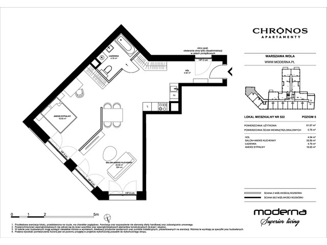 Mieszkanie w inwestycji Chronos, symbol 522 » nportal.pl