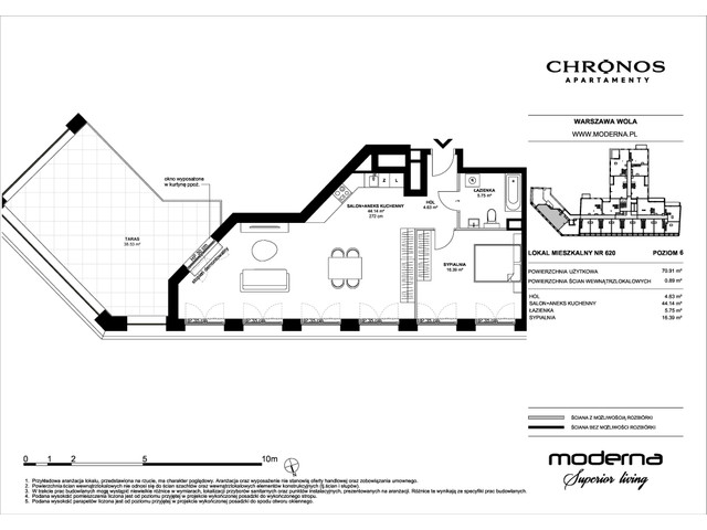 Mieszkanie w inwestycji Chronos, symbol 620 » nportal.pl