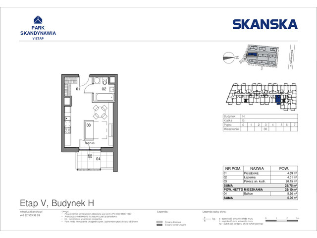 Mieszkanie w inwestycji Park Skandynawia V, symbol HB0330 » nportal.pl