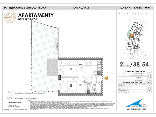 Mieszkanie w inwestycji Apartamenty Wypoczynkowa, symbol 9 » nportal.pl