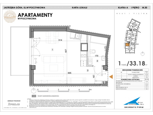 Mieszkanie w inwestycji Apartamenty Wypoczynkowa, symbol 30 » nportal.pl