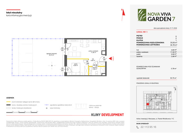 Mieszkanie w inwestycji NOVA VIVA GARDEN, symbol 7_A_5 » nportal.pl