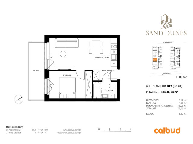 Mieszkanie w inwestycji SAND DUNES, symbol B_12 » nportal.pl