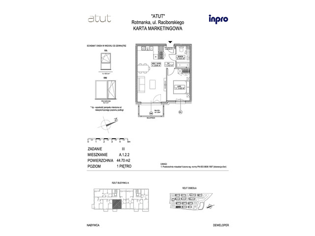 Mieszkanie w inwestycji Atut, symbol A.1.2.2 » nportal.pl
