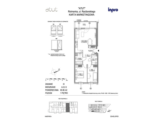 Mieszkanie w inwestycji Atut, symbol A.2.2.3 » nportal.pl