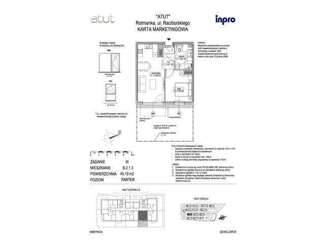 Mieszkanie w inwestycji Atut, symbol B.2.1.3 » nportal.pl