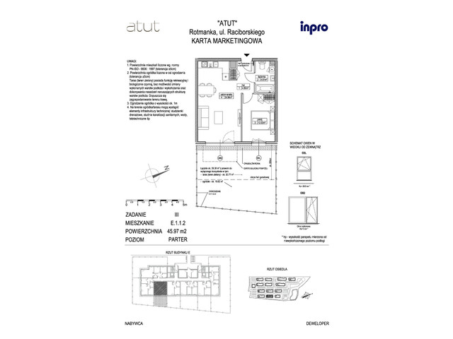 Mieszkanie w inwestycji Atut, symbol E.1.1.2 » nportal.pl