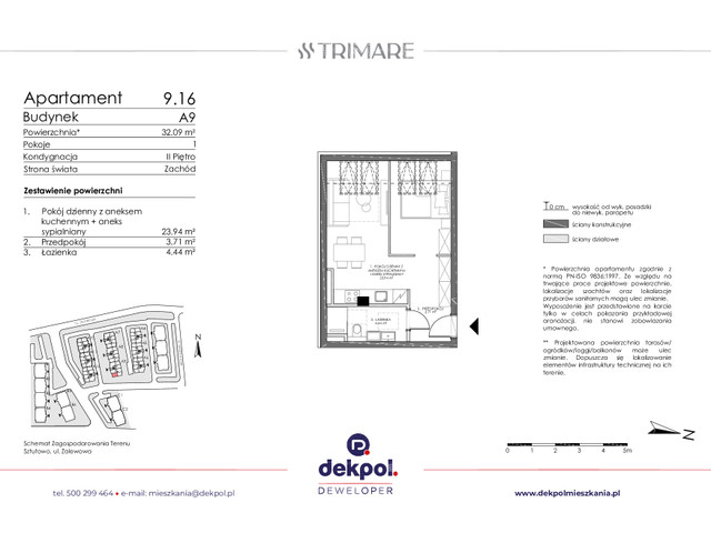 Mieszkanie w inwestycji TRIMARE, symbol 9.16 » nportal.pl