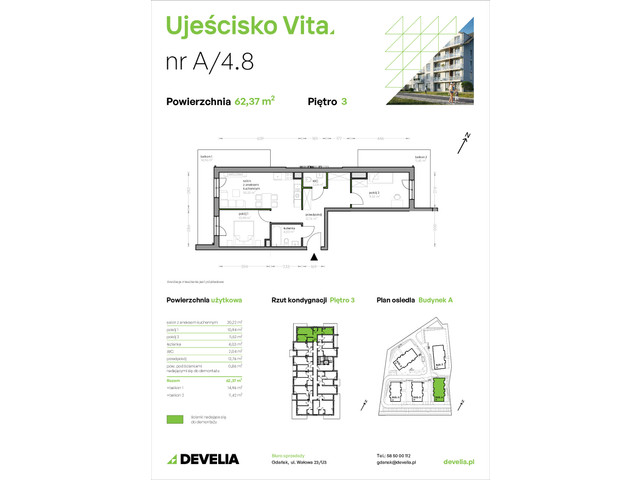 Mieszkanie w inwestycji Ujeścisko Vita, symbol A/4.8 » nportal.pl