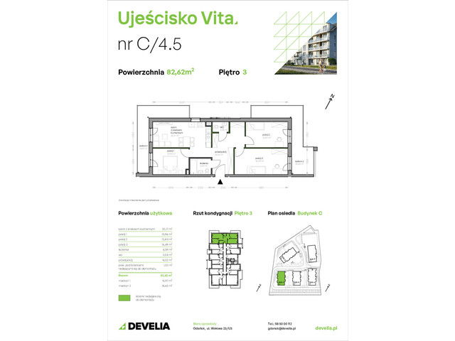 Mieszkanie w inwestycji Ujeścisko Vita, symbol C/4.5 » nportal.pl