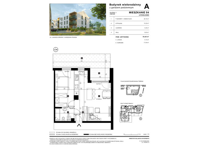 Mieszkanie w inwestycji Millanova Apartments, symbol A.0.4 » nportal.pl