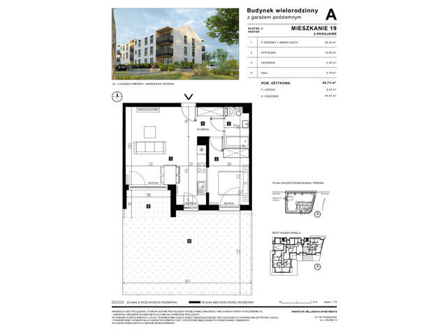 Mieszkanie w inwestycji Millanova Apartments, symbol A.0.19 » nportal.pl