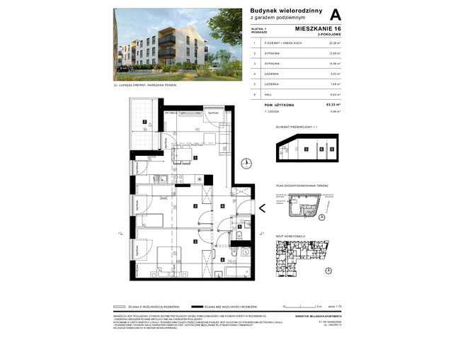 Mieszkanie w inwestycji Millanova Apartments, symbol A.2.16 » nportal.pl