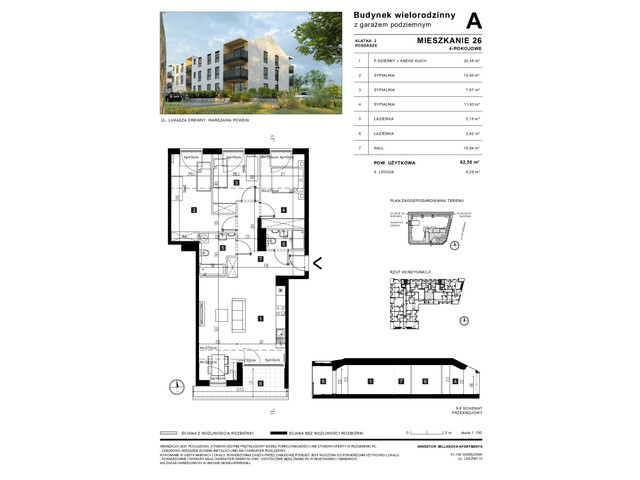 Mieszkanie w inwestycji Millanova Apartments, symbol A.2.26 » nportal.pl