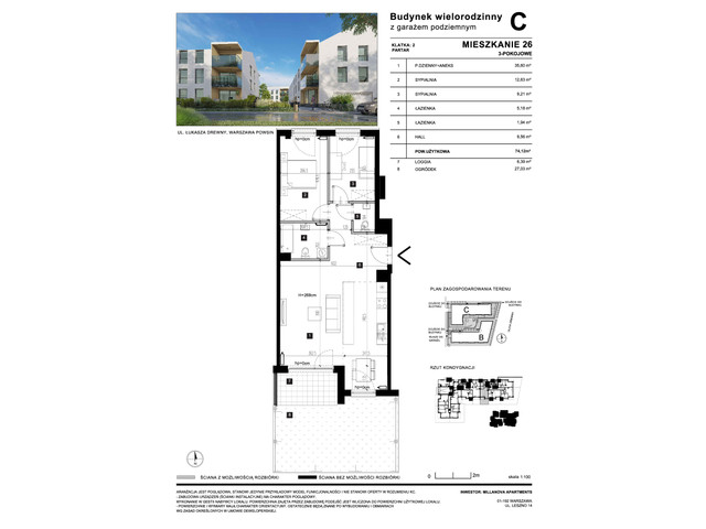 Mieszkanie w inwestycji Millanova Apartments, symbol C.0.26 » nportal.pl