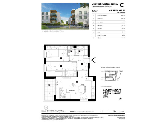 Mieszkanie w inwestycji Millanova Apartments, symbol C.1.11 » nportal.pl