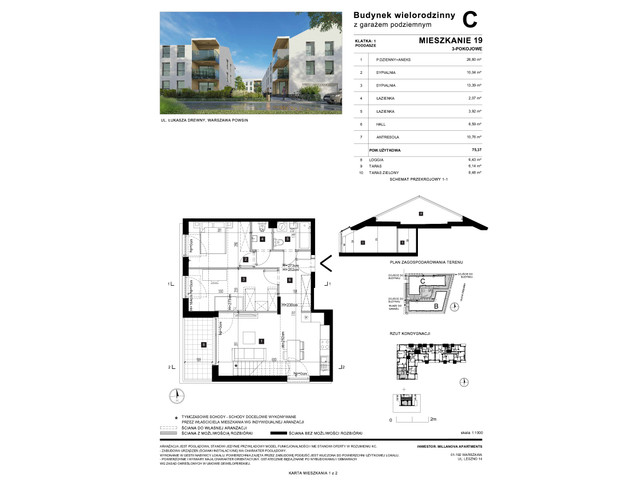 Mieszkanie w inwestycji Millanova Apartments, symbol C.2.19 » nportal.pl