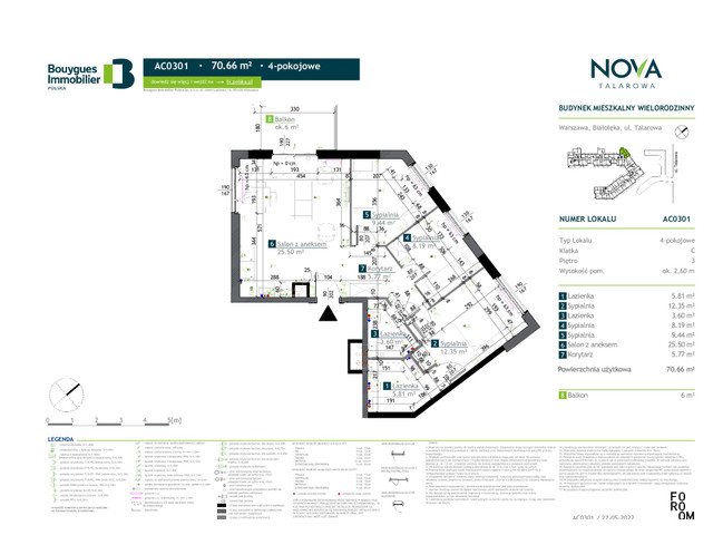 Mieszkanie w inwestycji Nova Talarova, symbol AC0301 » nportal.pl