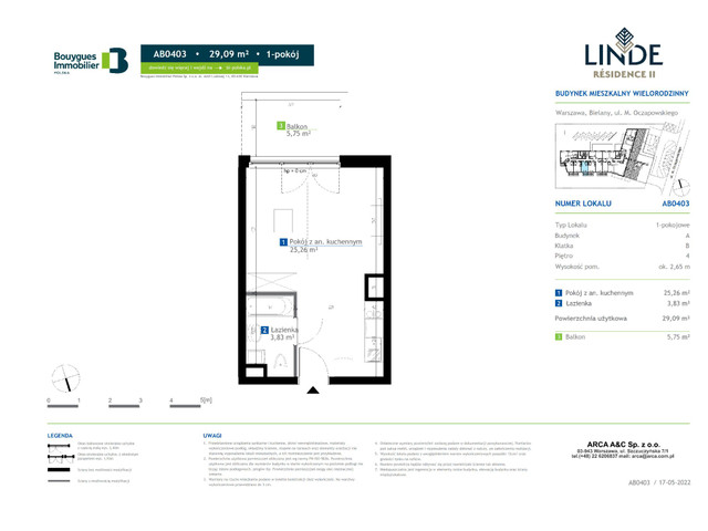 Mieszkanie w inwestycji Linde Residence II, symbol AB0403 » nportal.pl